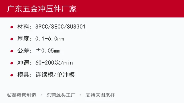广东五金冲压件厂家