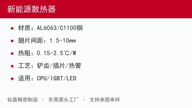 新能源散热器