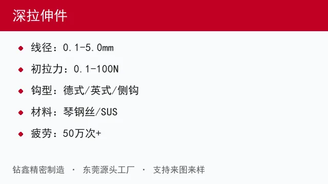 深拉伸件