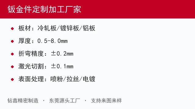 钣金件定制加工厂家