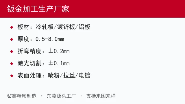 钣金加工生产厂家