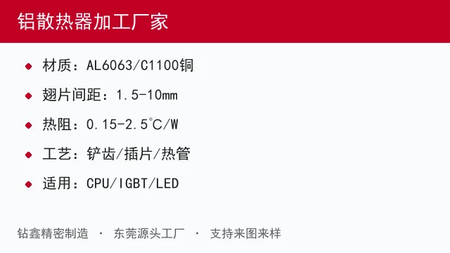 铝散热器加工厂家
